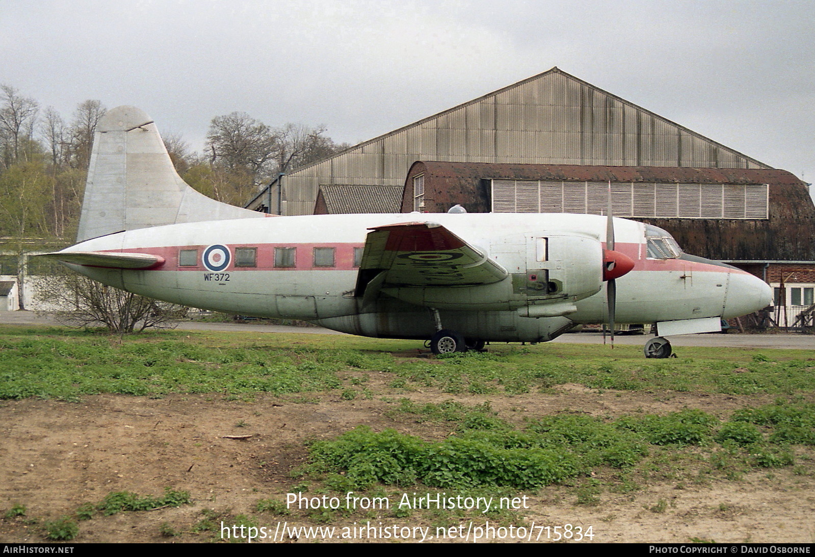 Aircraft Photo of WF372 | Vickers 668 Varsity T.1 | UK - Air Force | AirHistory.net #715834