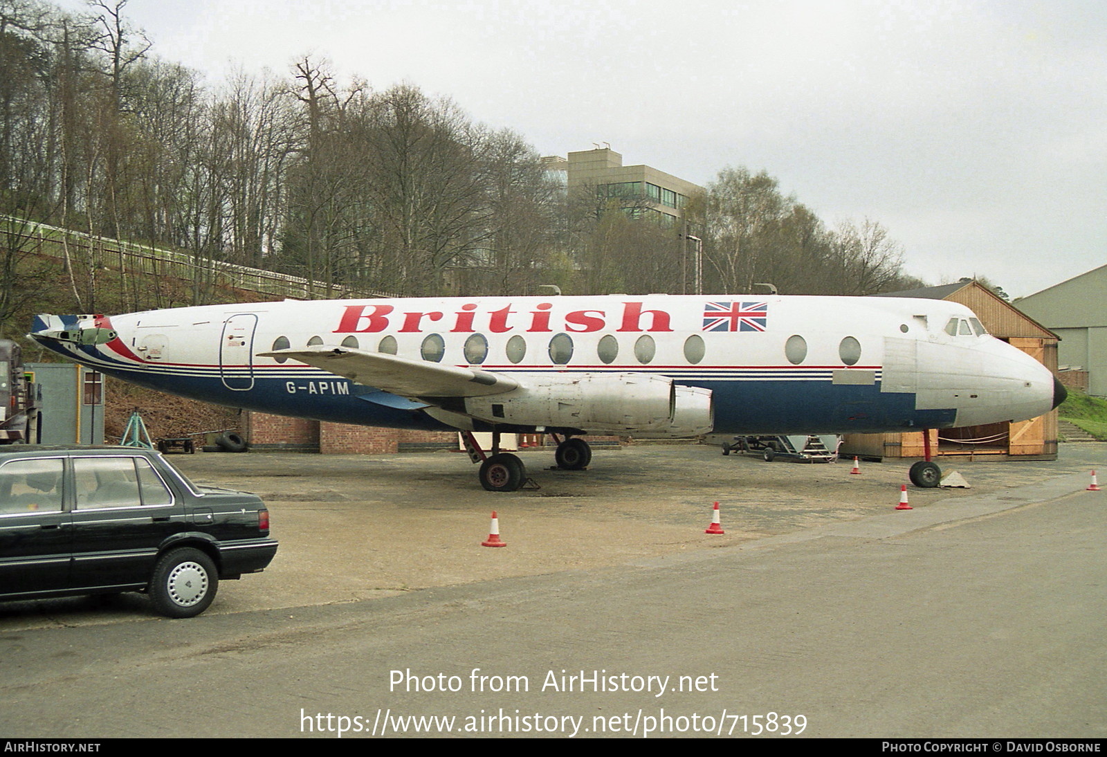 Aircraft Photo of G-APIM | Vickers 806 Viscount | British Air Ferries - BAF | AirHistory.net #715839