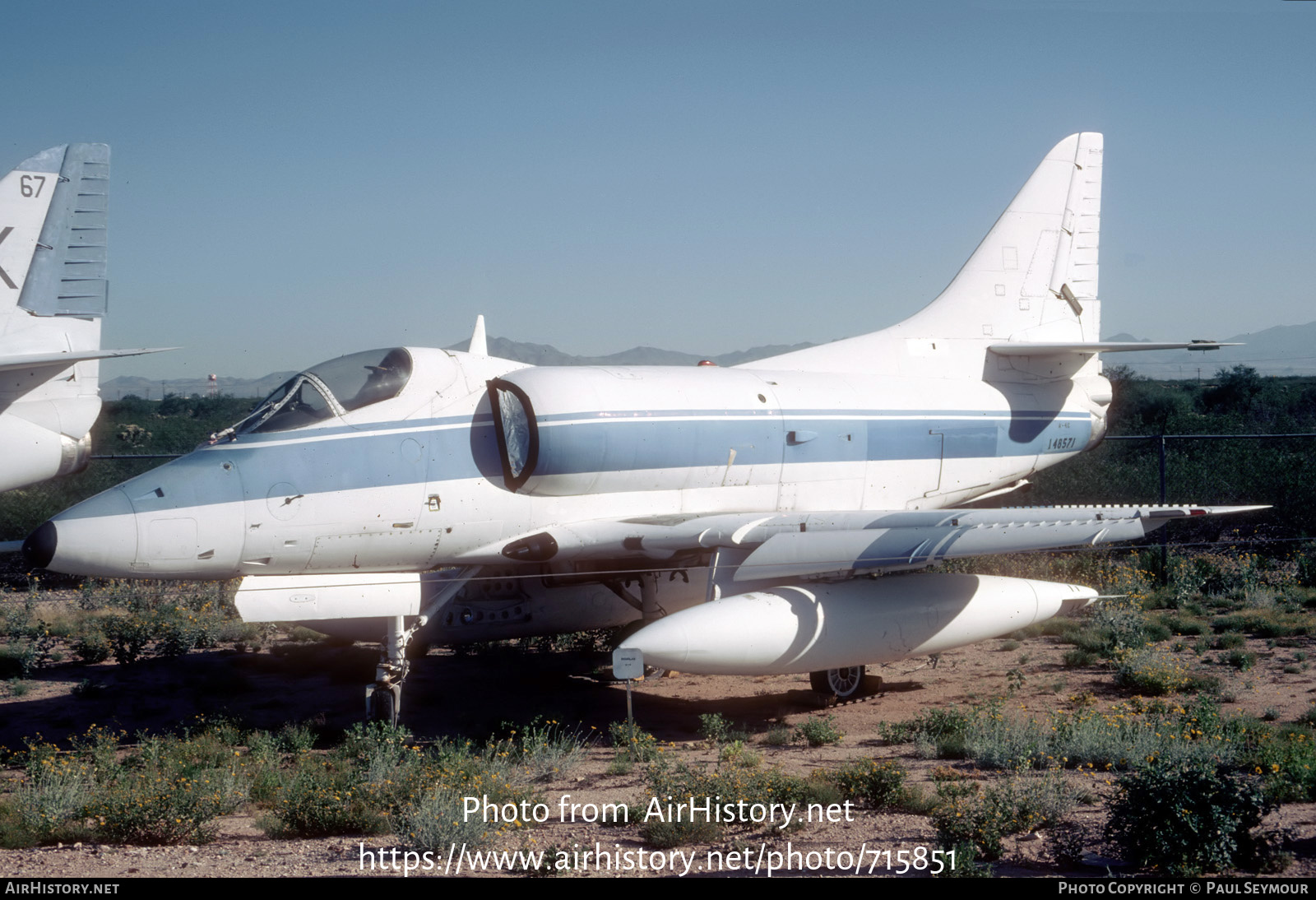 Aircraft Photo of 148571 | Douglas A-4C Skyhawk (A4D-2N) | USA - Navy | AirHistory.net #715851