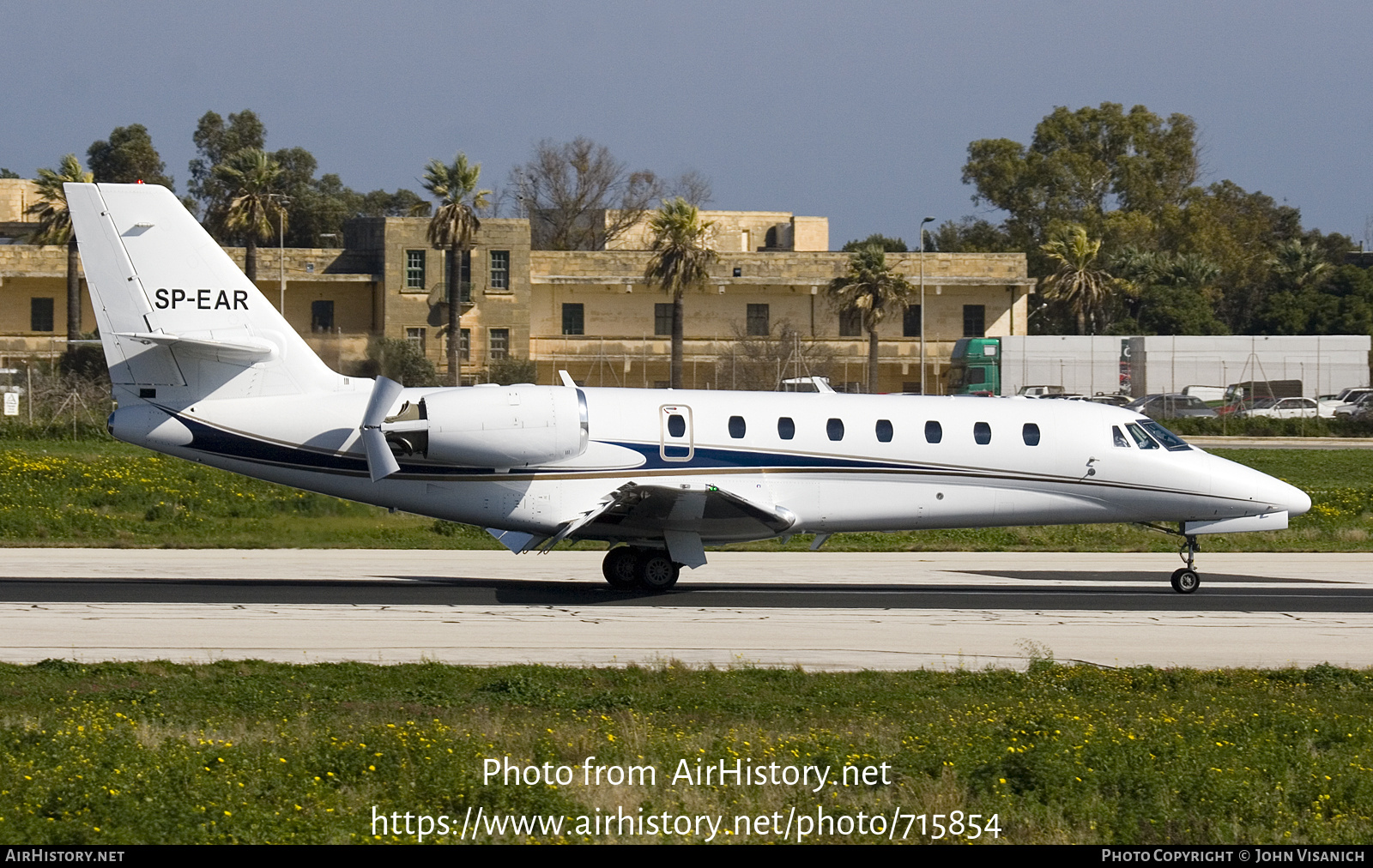 Aircraft Photo of SP-EAR | Cessna 680 Citation Sovereign | AirHistory.net #715854