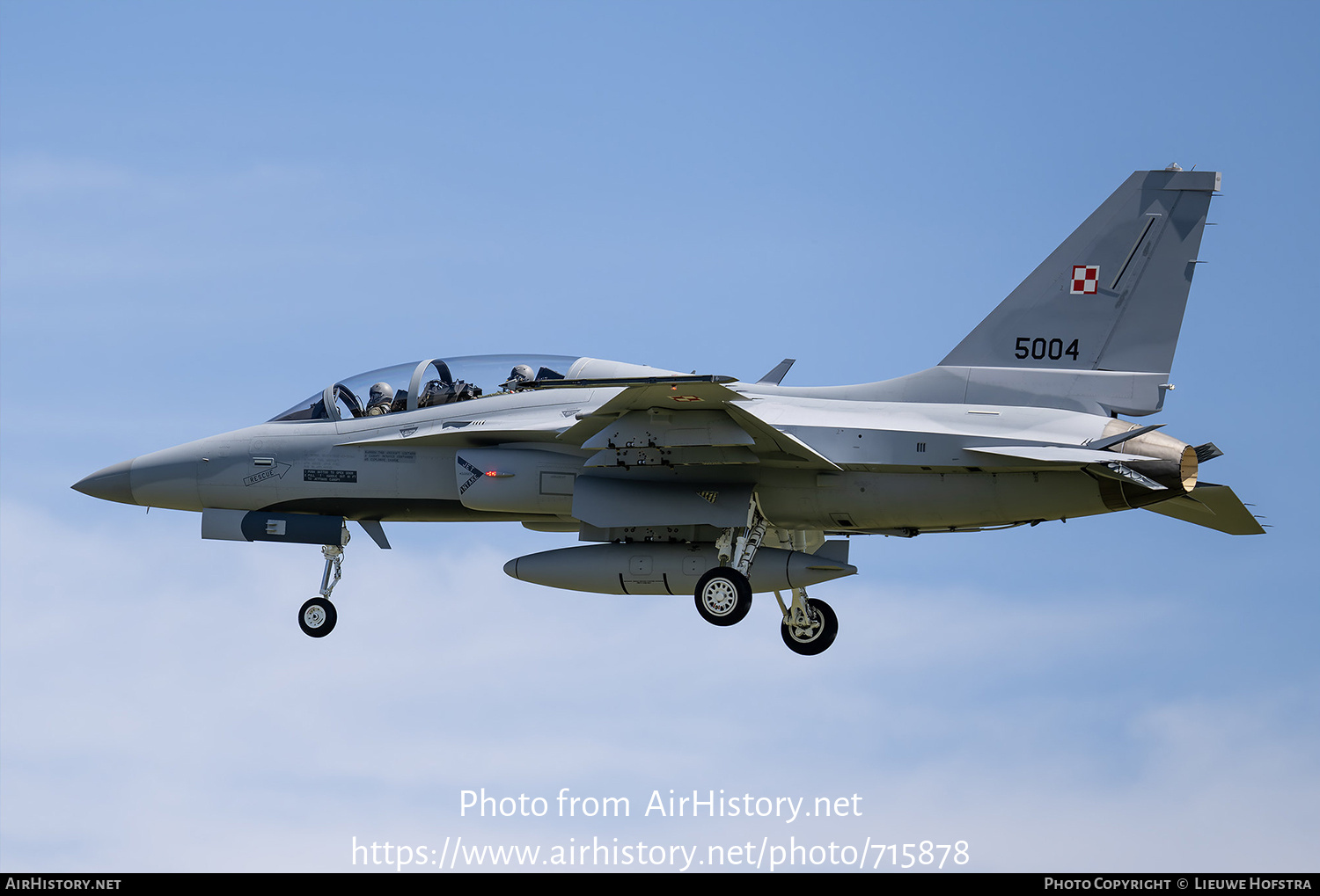 Aircraft Photo of 5004 | Korea Aerospace FA-50GF Golden Eagle | Poland - Air Force | AirHistory.net #715878