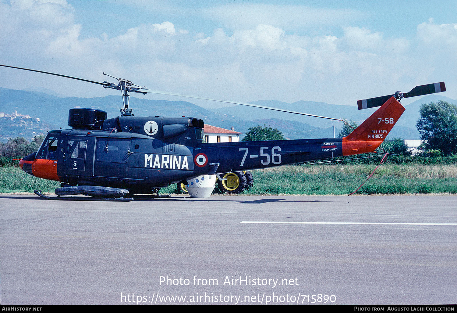 Aircraft Photo of MM81175 | Agusta AB-212ASW | Italy - Navy | AirHistory.net #715890