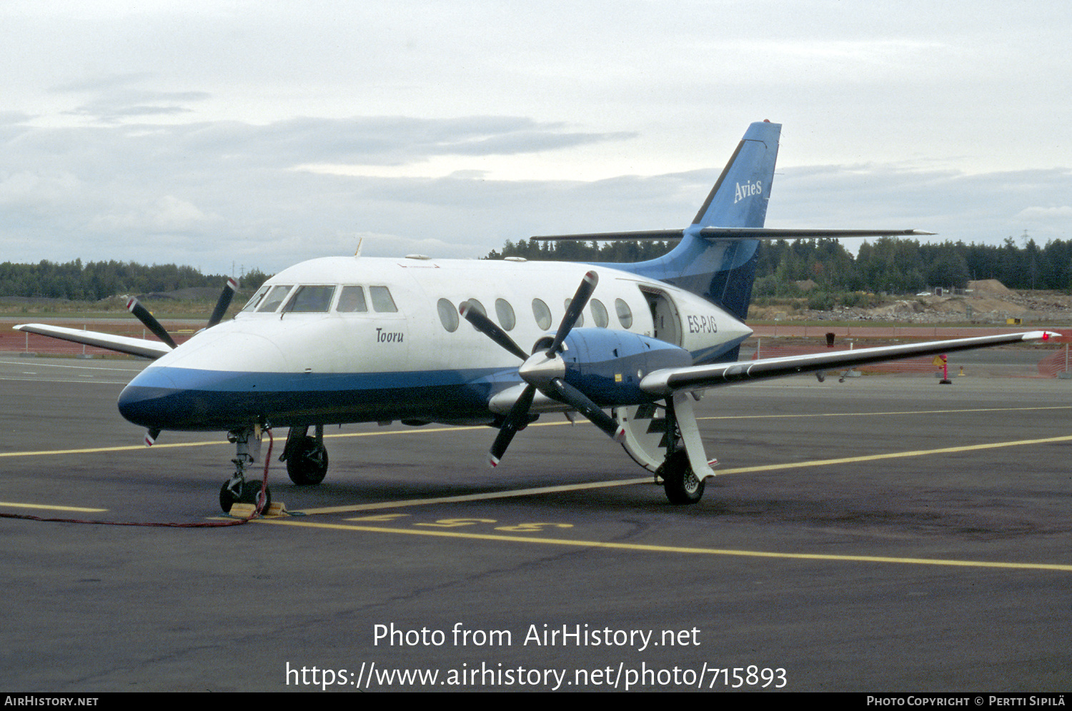 Aircraft Photo of ES-PJG | British Aerospace BAe-3103 Jetstream 31 | Avies | AirHistory.net #715893