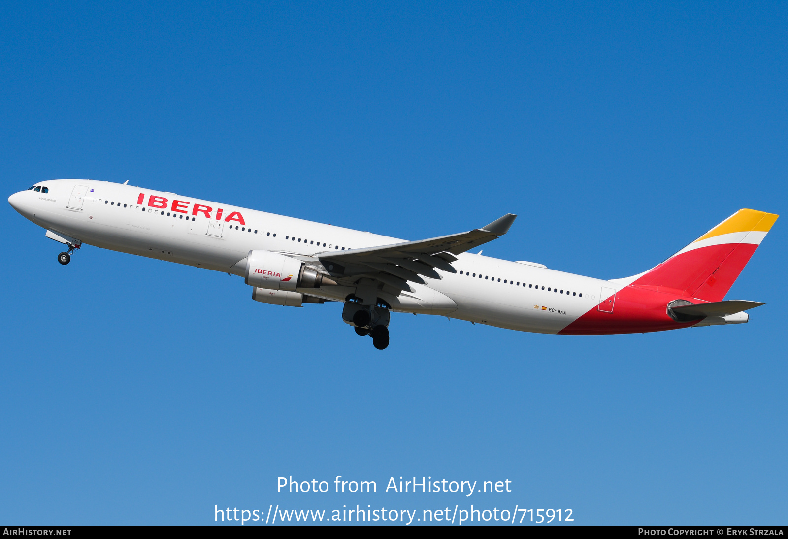 Aircraft Photo of EC-MAA | Airbus A330-302 | Iberia | AirHistory.net #715912