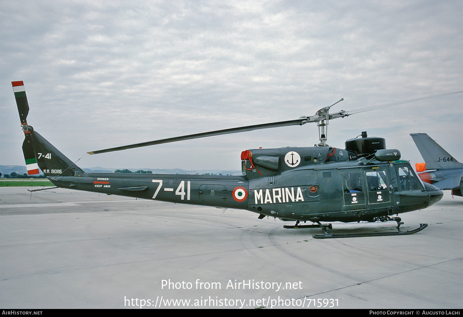 Aircraft Photo of MM81086 | Agusta AB-212ASW | Italy - Navy | AirHistory.net #715931