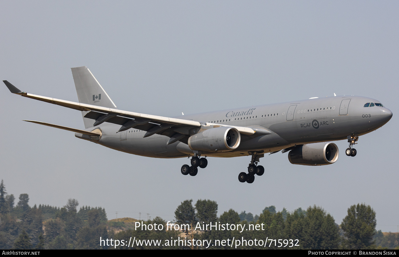 Aircraft Photo of 330003 | Airbus A330-243 | Canada - Air Force | AirHistory.net #715932