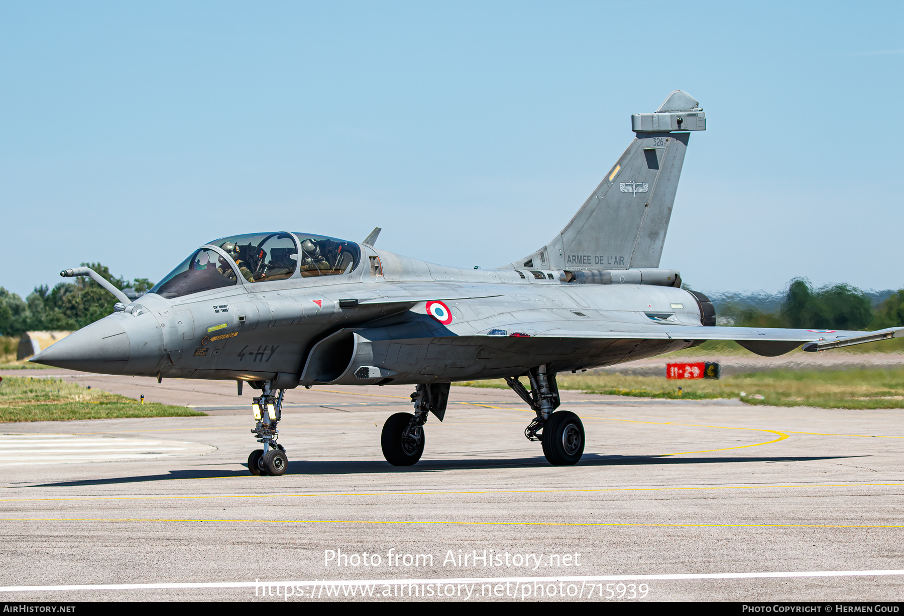 Aircraft Photo of 326 | Dassault Rafale B | France - Air Force | AirHistory.net #715939