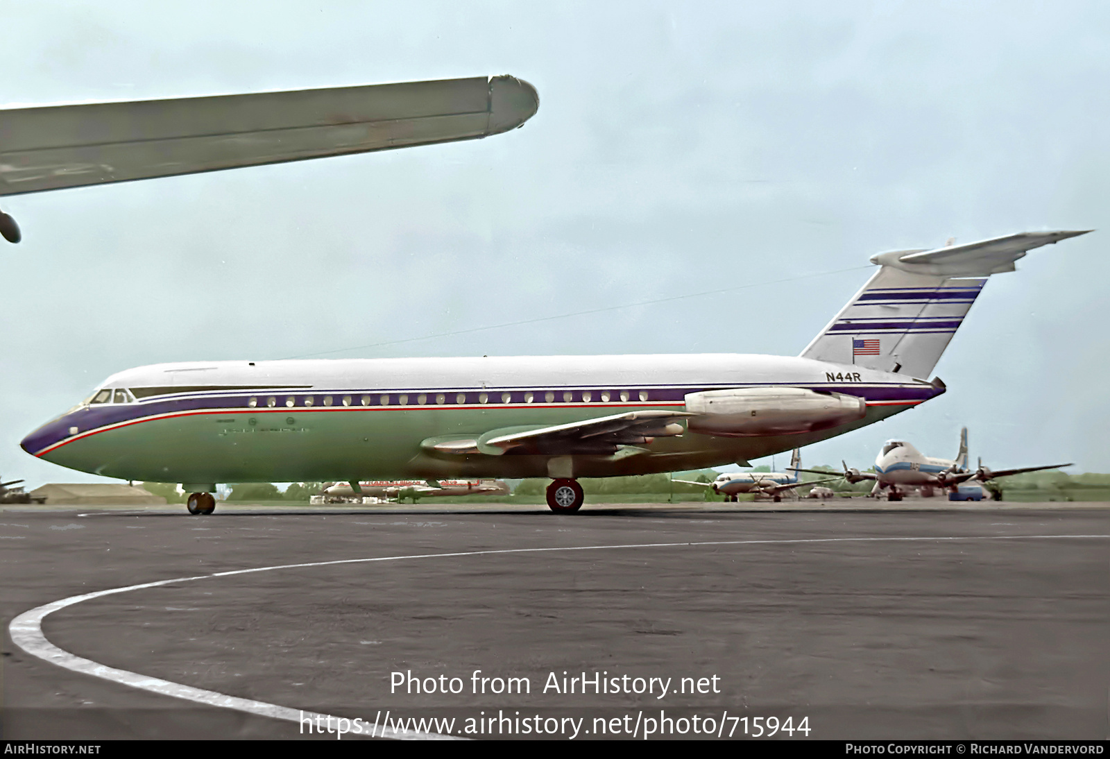 Aircraft Photo of N44R | BAC 111-419EP One-Eleven | AirHistory.net #715944