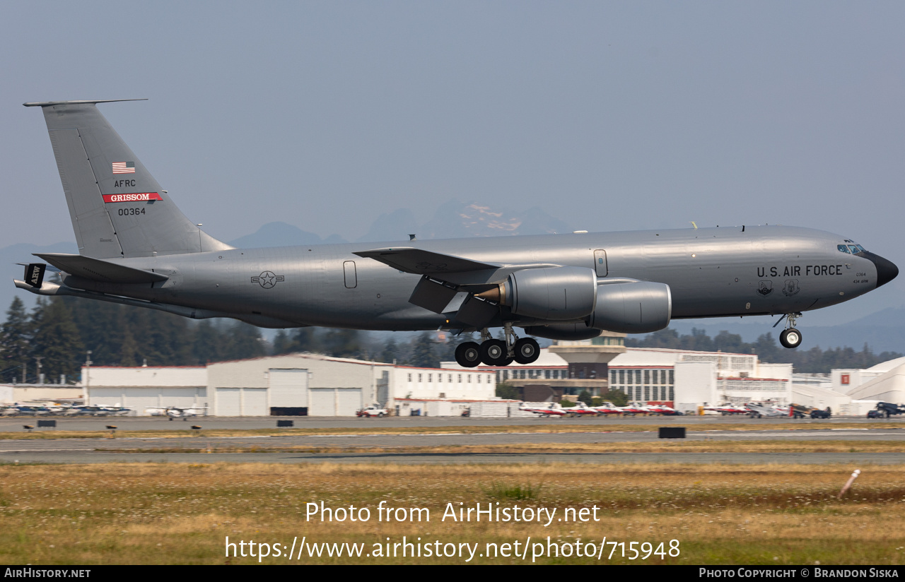 Aircraft Photo of 60-0364 / 00364 | Boeing KC-135A Stratotanker | USA - Air Force | AirHistory.net #715948