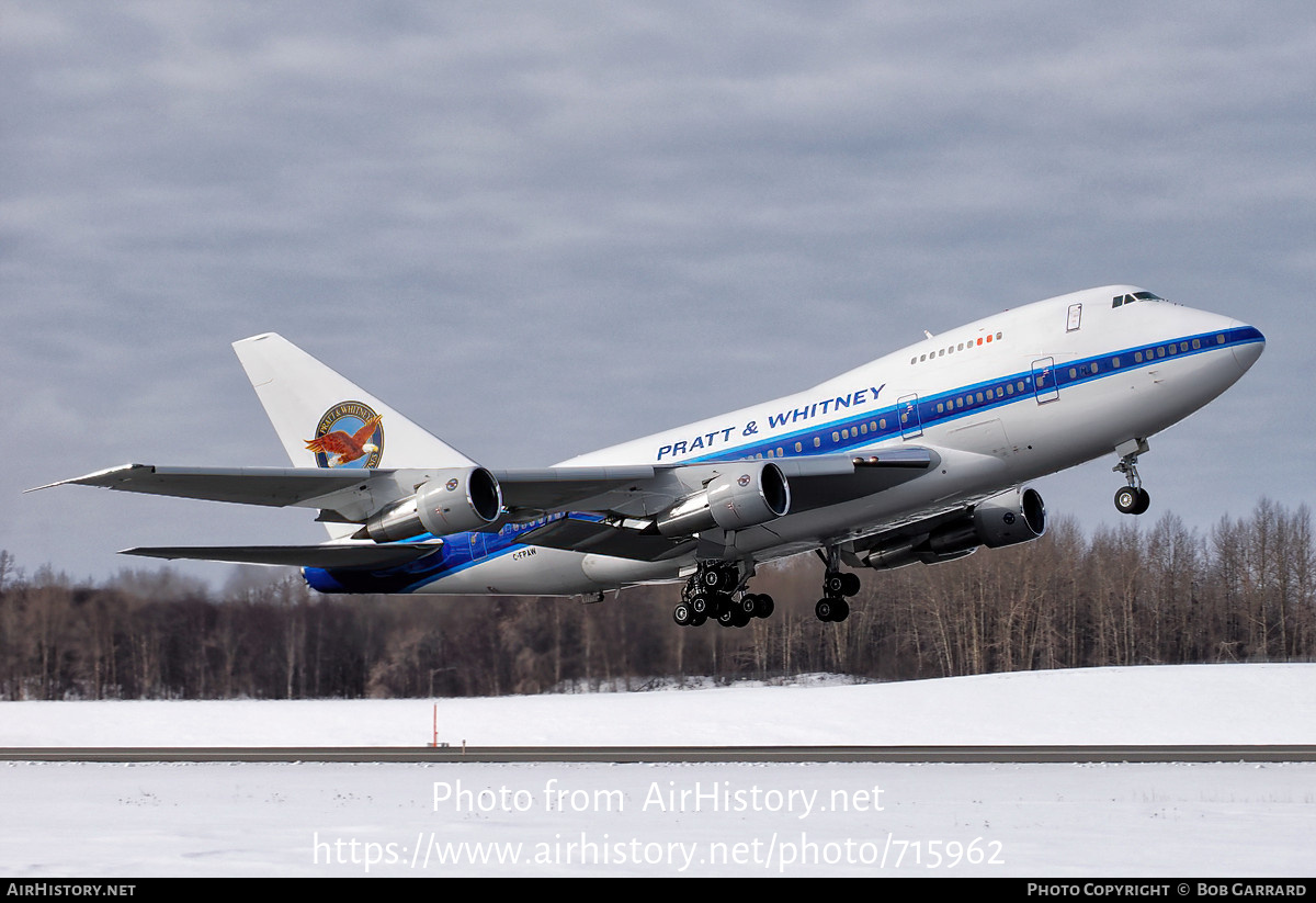 Aircraft Photo of C-FPAW | Boeing 747SP-J6 | Pratt & Whitney Canada | AirHistory.net #715962