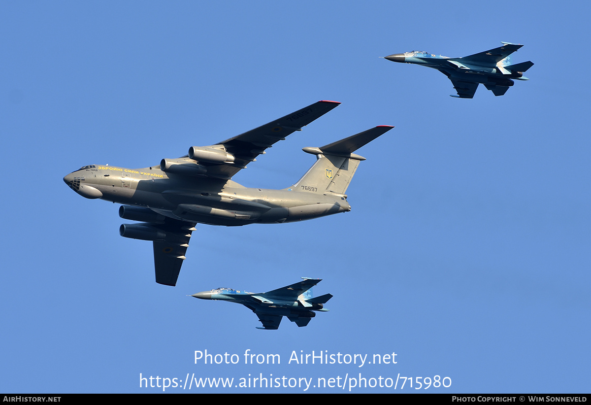 Aircraft Photo of 76697 | Ilyushin Il-76MD | Ukraine - Air Force | AirHistory.net #715980