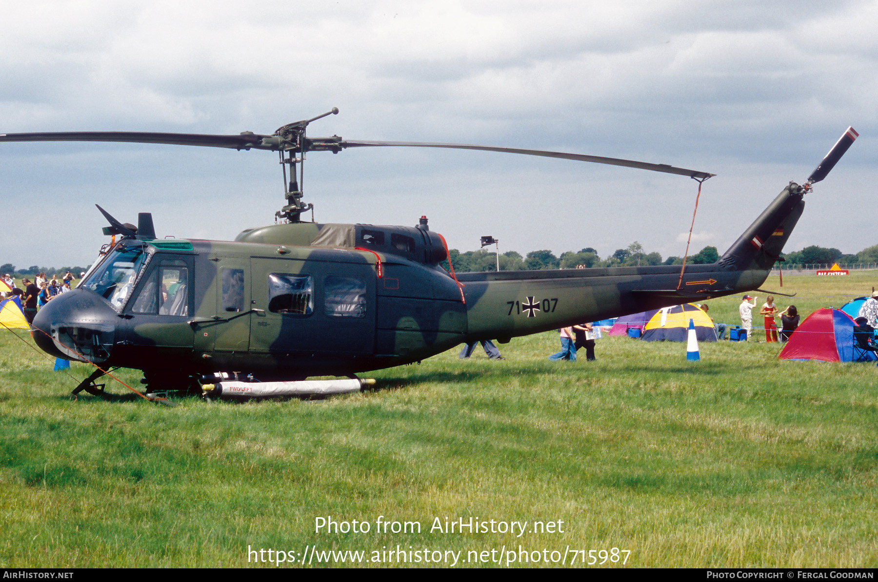 Aircraft Photo of 7107 | Bell UH-1D Iroquois | Germany - Air Force | AirHistory.net #715987