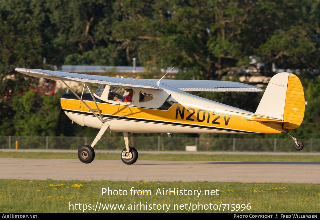 Aircraft Photo of N2012V | Cessna 140 | AirHistory.net #715996