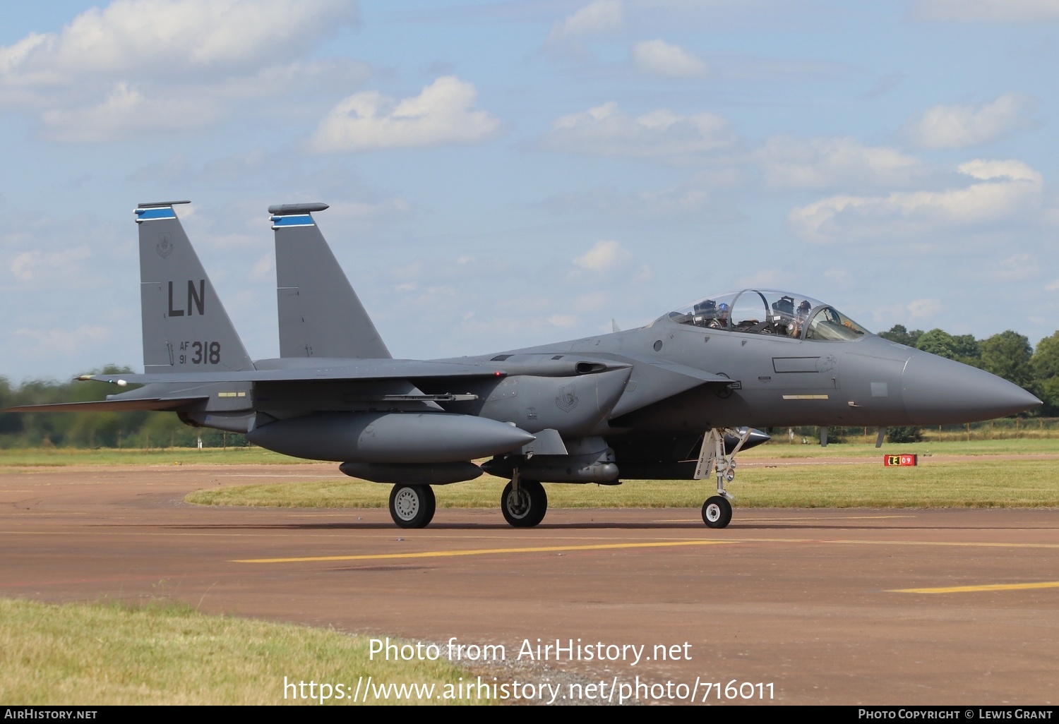 Aircraft Photo of 91-0318 / AF91-318 | McDonnell Douglas F-15E Strike Eagle | USA - Air Force | AirHistory.net #716011