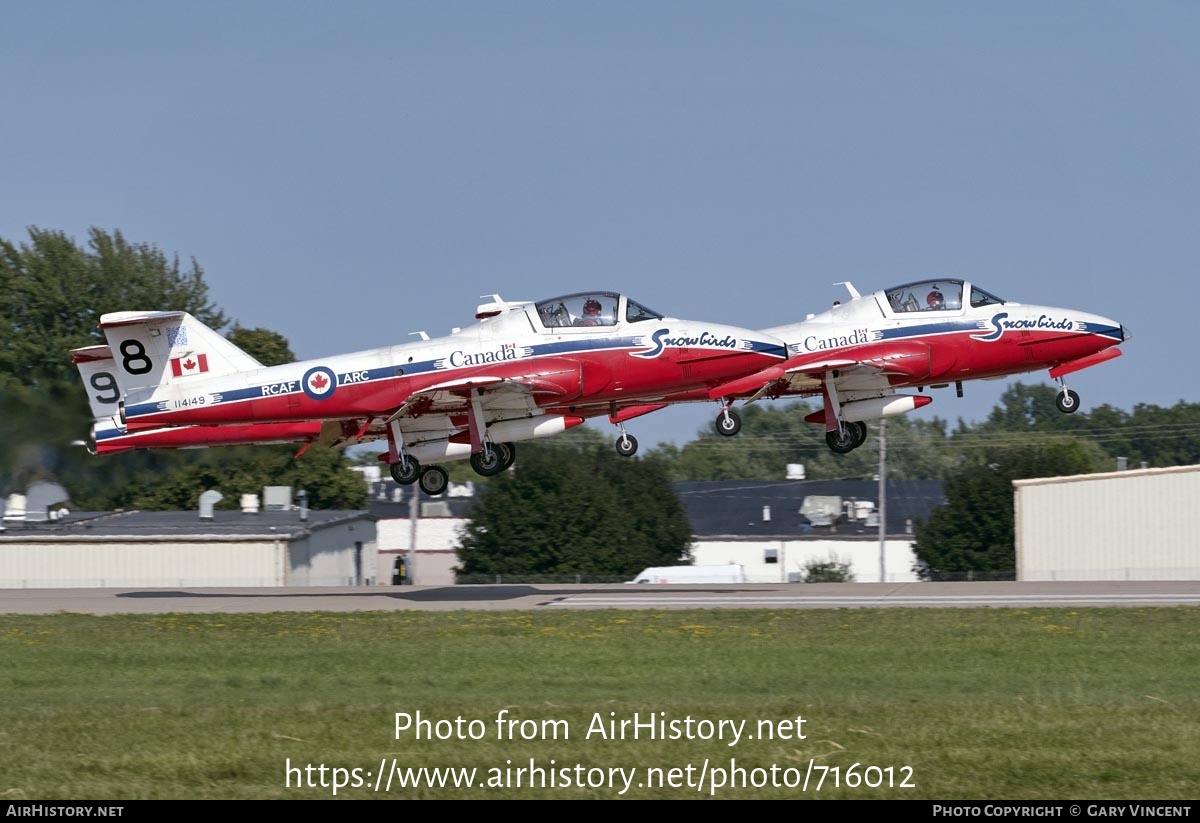 Aircraft Photo of 114149 | Canadair CT-114 Tutor (CL-41A) | Canada - Air Force | AirHistory.net #716012