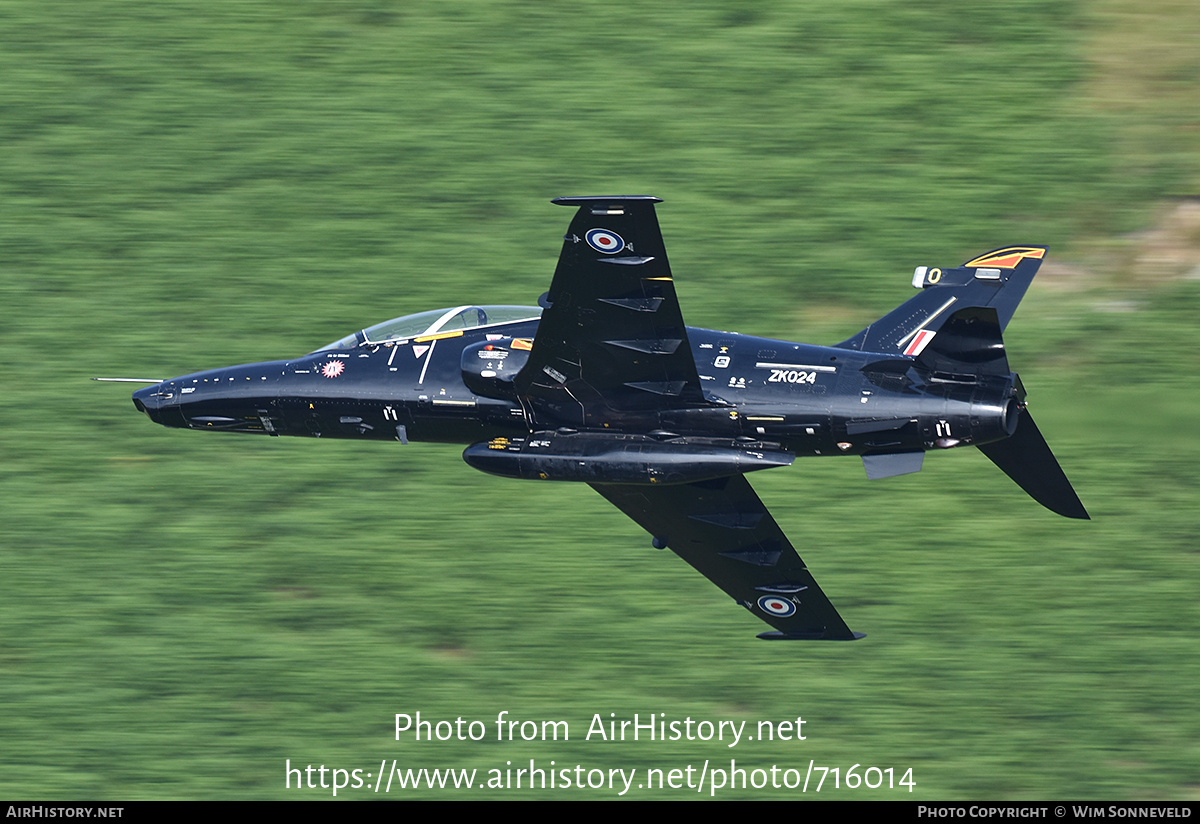 Aircraft Photo of ZK024 | BAE Systems Hawk T2 | UK - Air Force | AirHistory.net #716014