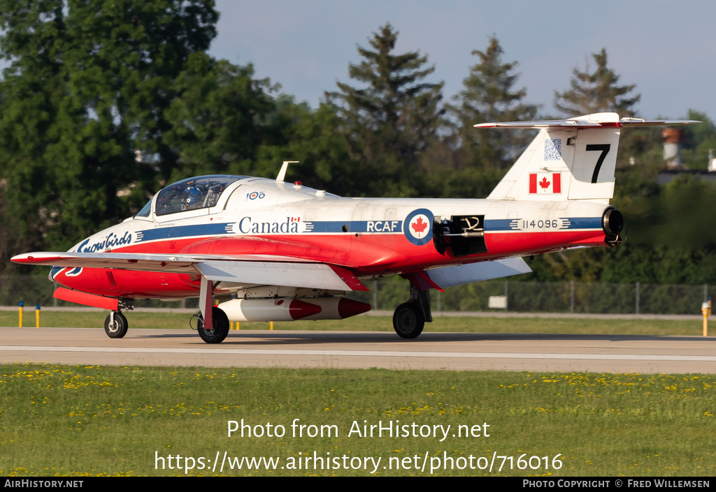 Aircraft Photo of 114096 | Canadair CT-114 Tutor (CL-41A) | Canada - Air Force | AirHistory.net #716016