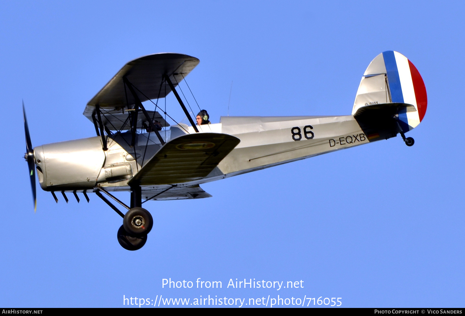 Aircraft Photo of D-EQXB / 86 | Stampe-Vertongen SV-4C | Quax | France - Navy | AirHistory.net #716055