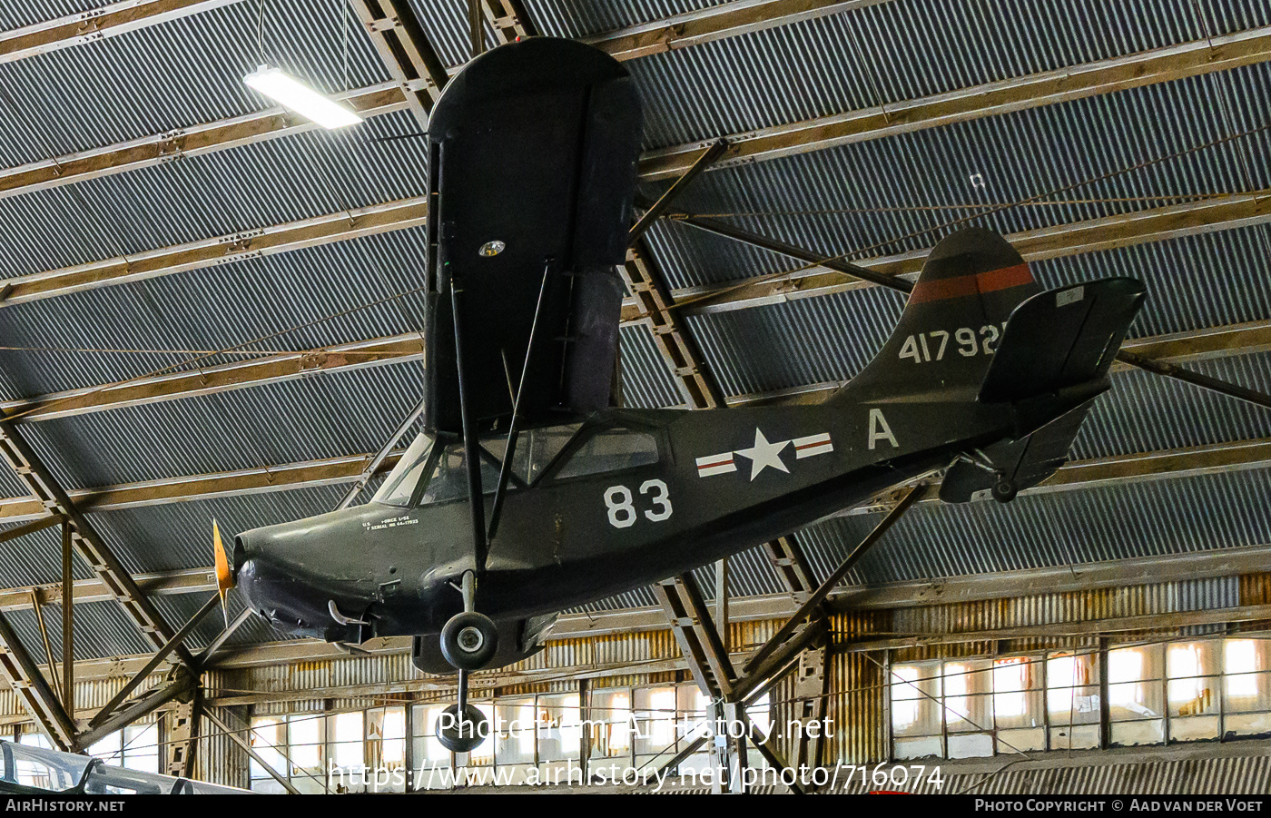 Aircraft Photo of 44-17925 / 417925 | Stinson L-5E Sentinel | USA - Air Force | AirHistory.net #716074