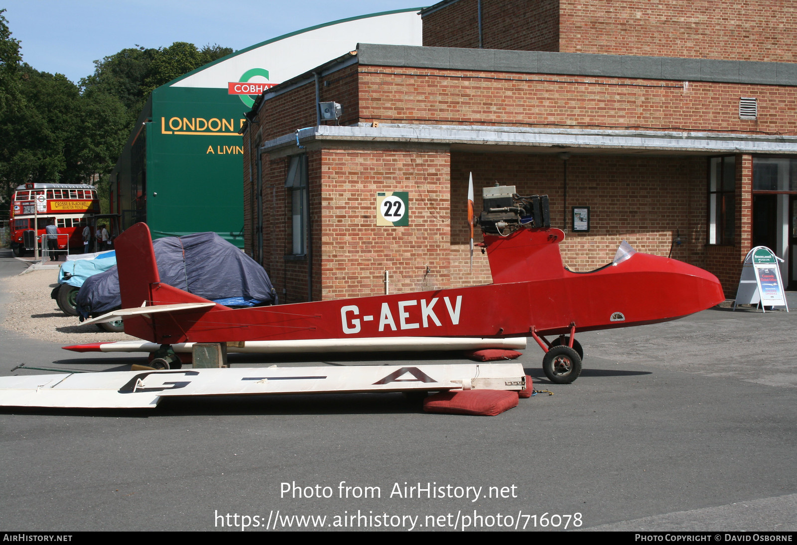 Aircraft Photo of G-AEKV | Kronfeld Drone de Luxe | AirHistory.net #716078