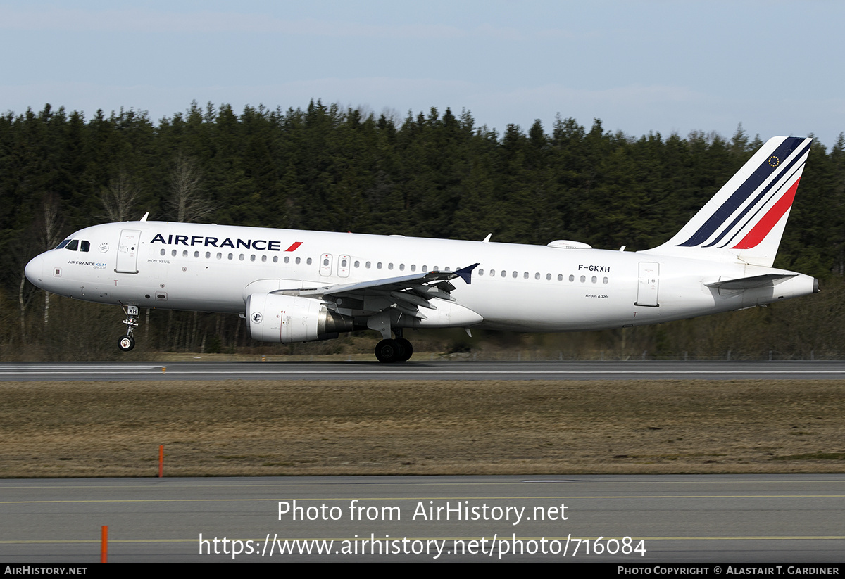 Aircraft Photo of F-GKXH | Airbus A320-214 | Air France | AirHistory.net #716084