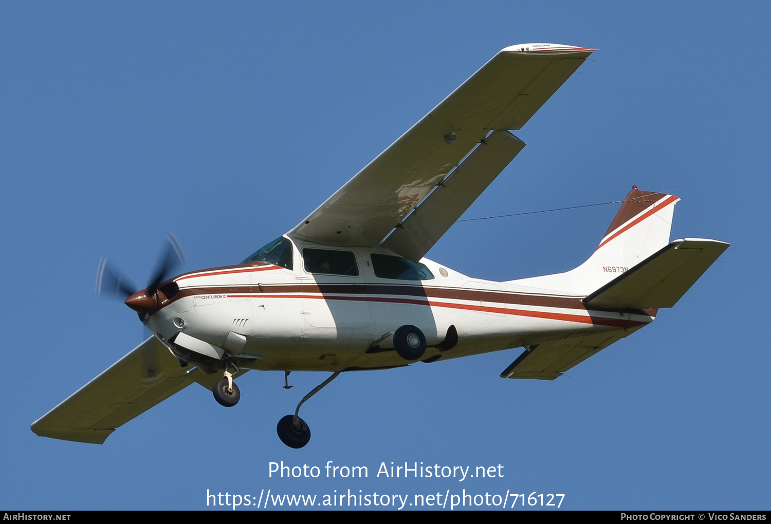 Aircraft Photo of N6973N | Cessna 210N Centurion II | AirHistory.net #716127