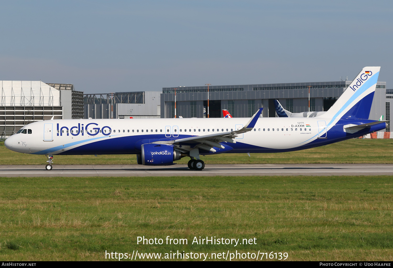 Aircraft Photo of D-AXXM / VT-IWN | Airbus A321-251NX | IndiGo | AirHistory.net #716139