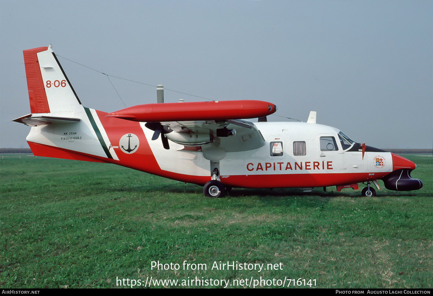 Aircraft Photo of MM25164 | Piaggio P-166DL-3/SEM1 | Italy - Capitanerie | AirHistory.net #716141