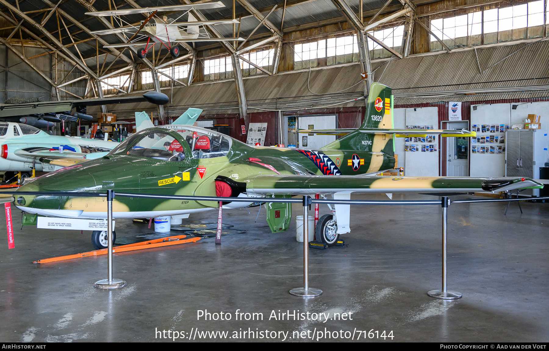 Aircraft Photo of N37VC / 13620 | Cessna T-37C Tweety Bird | South Vietnam - Air Force | AirHistory.net #716144