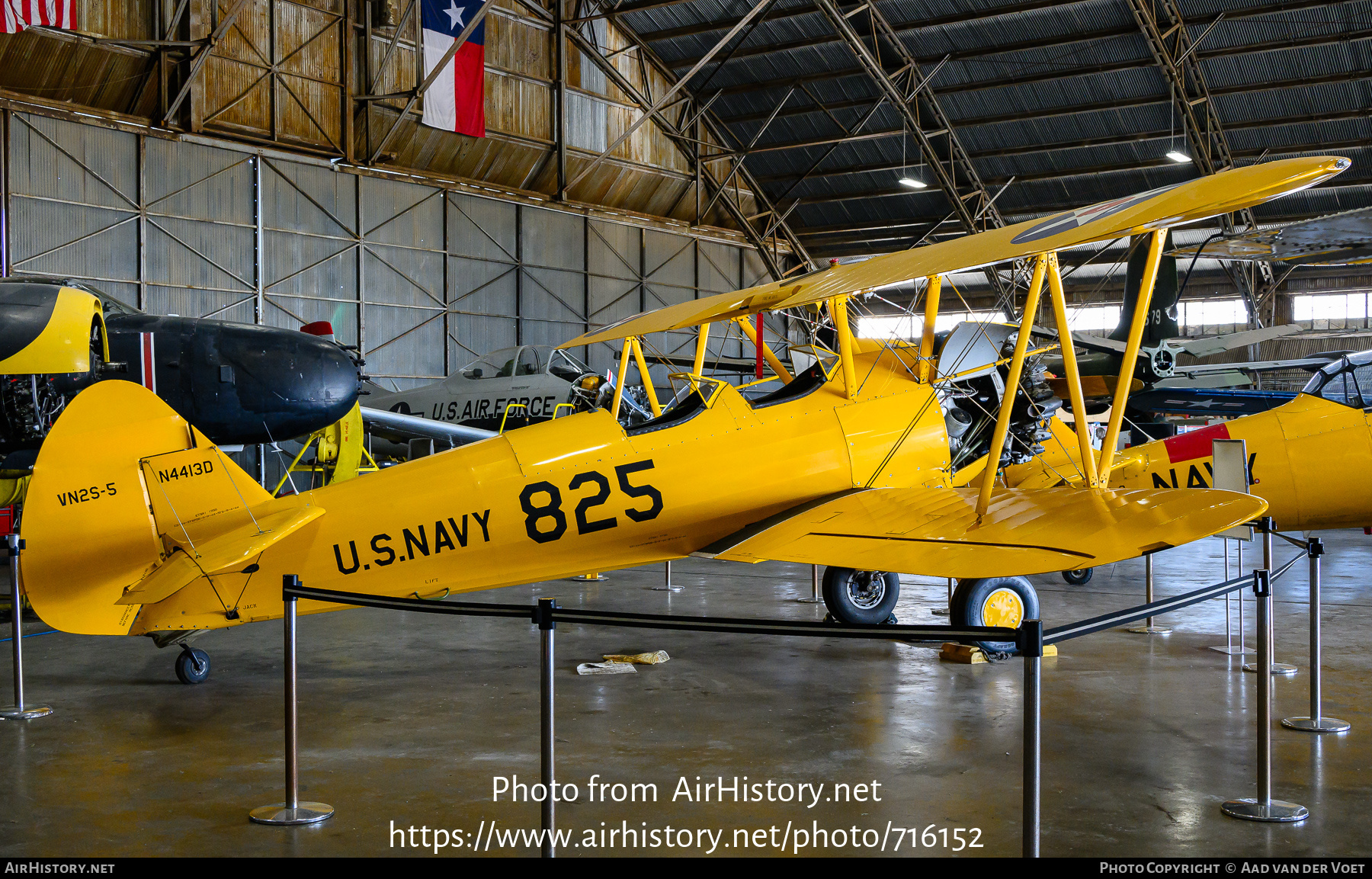 Aircraft Photo of N4413D / 825 | Boeing PT-13D Kaydet (E75) | AirHistory.net #716152