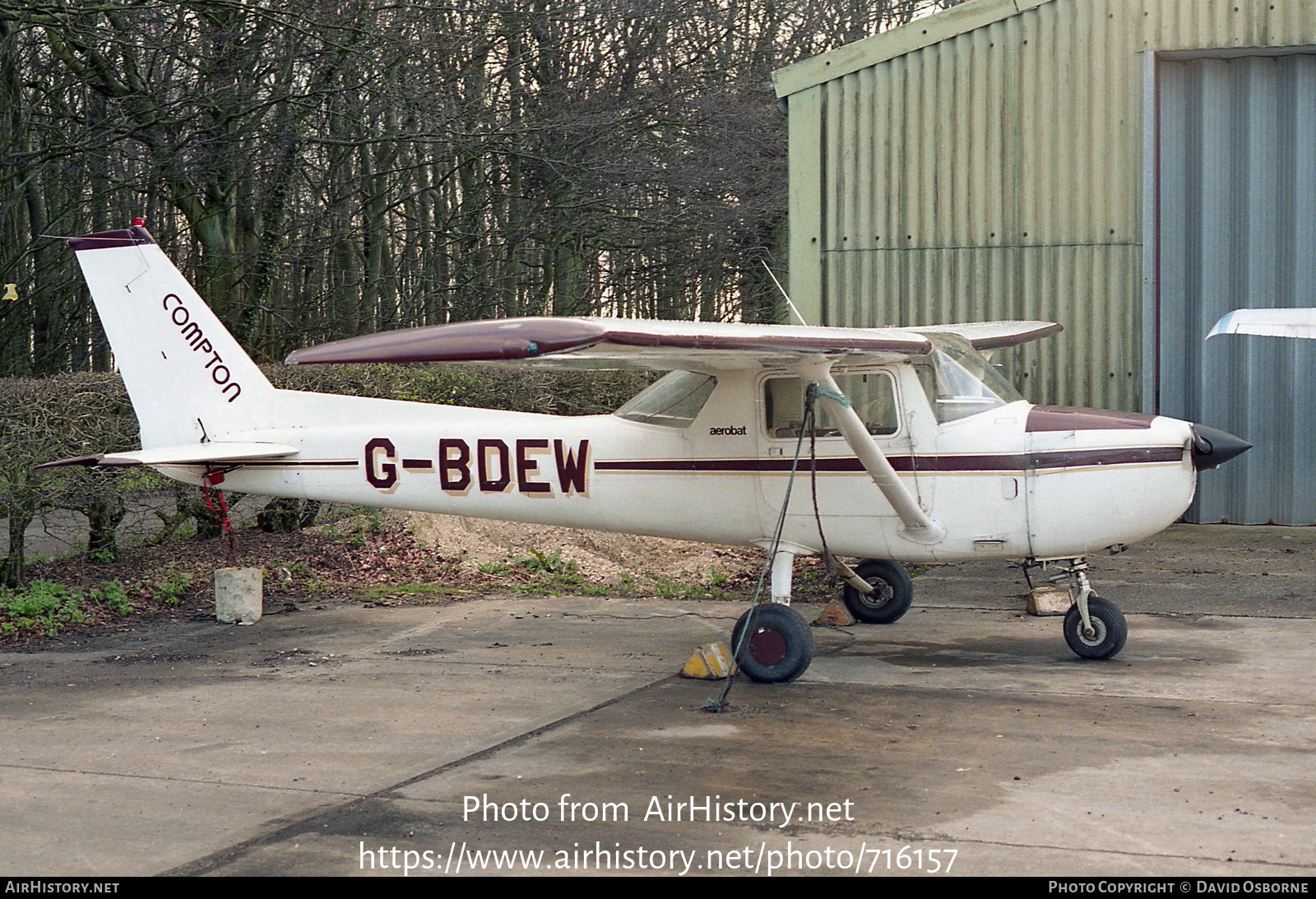 Aircraft Photo of G-BDEW | Reims FRA150M Aerobat | Compton Abbas Airfield | AirHistory.net #716157