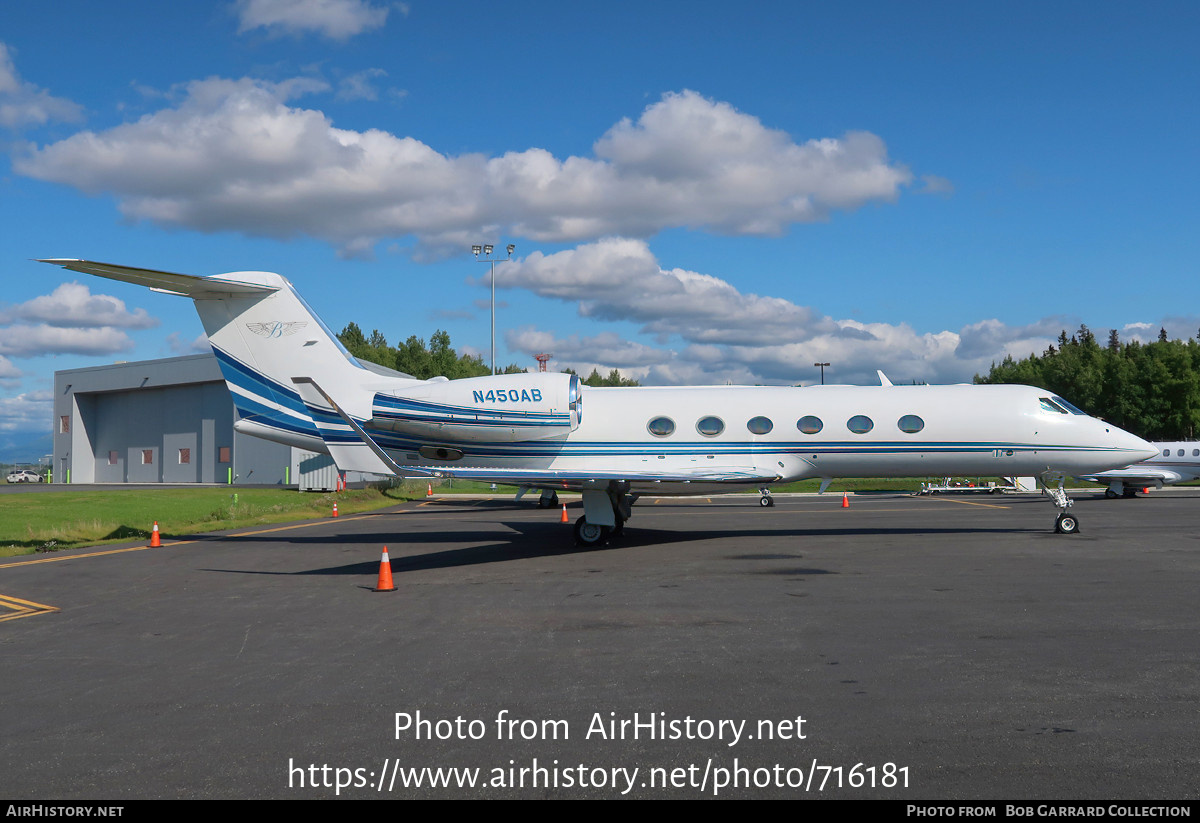 Aircraft Photo of N450AB | Gulfstream Aerospace G-IV-X Gulfstream G450 | AirHistory.net #716181