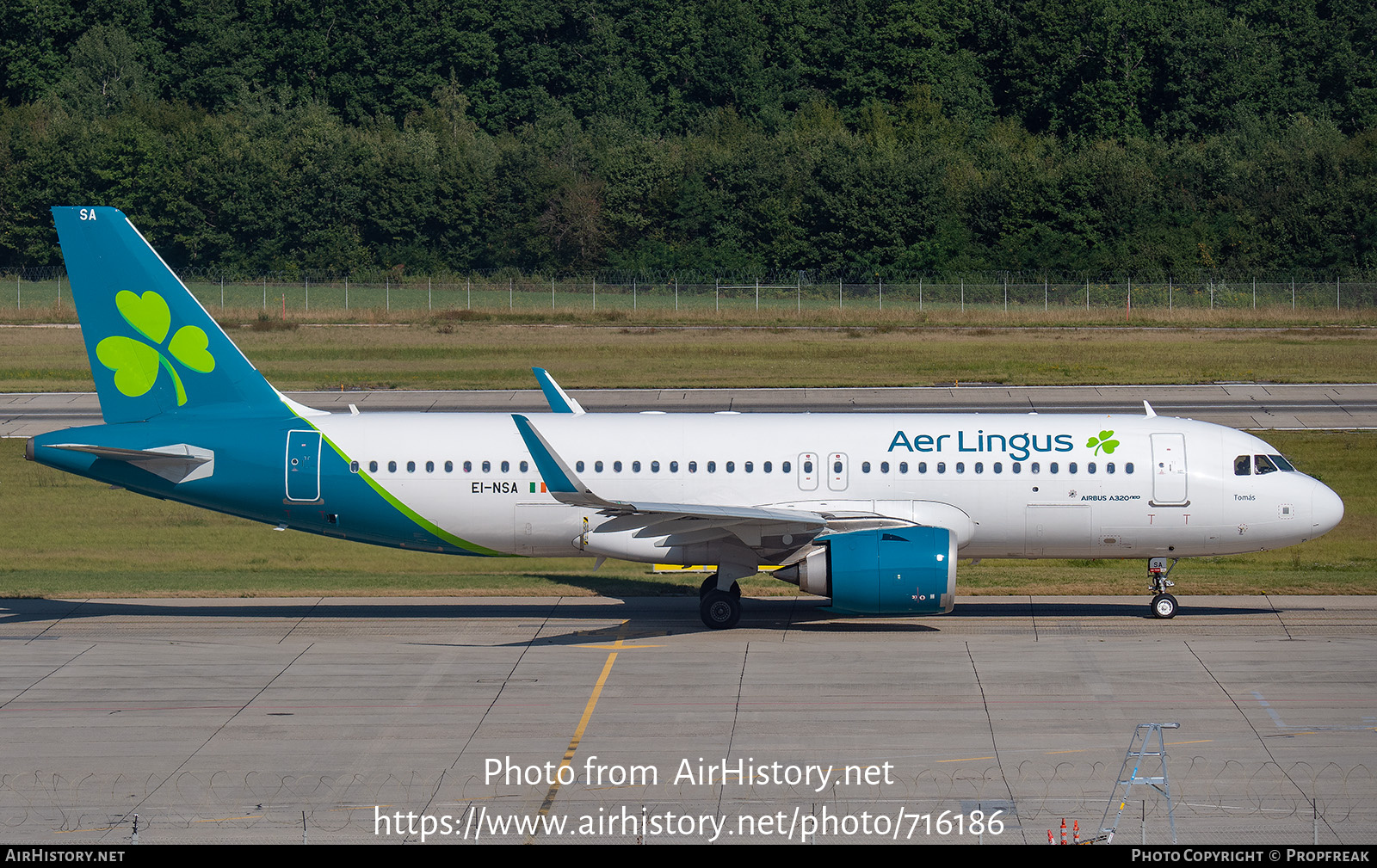 Aircraft Photo of EI-NSA | Airbus A320-251N | Aer Lingus | AirHistory.net #716186