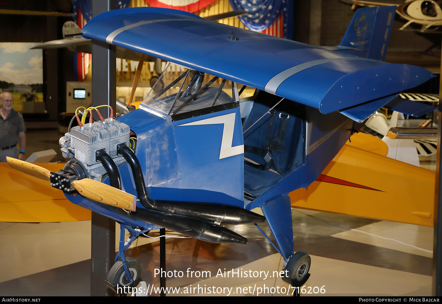 Aircraft Photo of N4453H | Stits DS-1 Baby Bird | AirHistory.net #716206