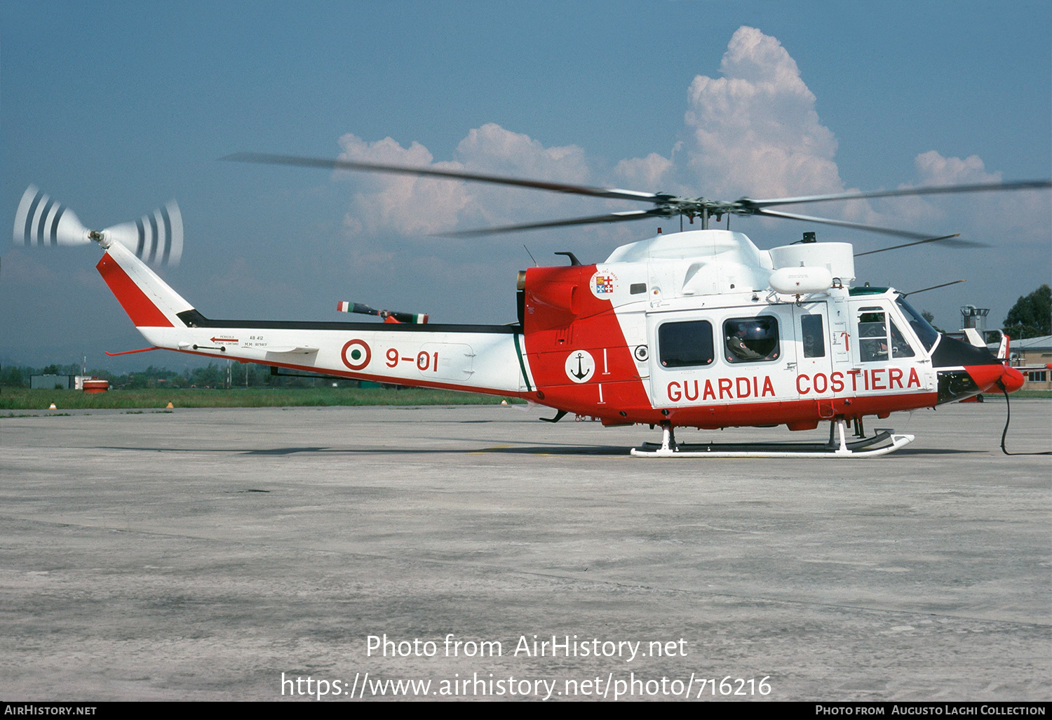 Aircraft Photo of MM81382 | Agusta AB-412SP Grifone | Italy - Guardia Costiera | AirHistory.net #716216