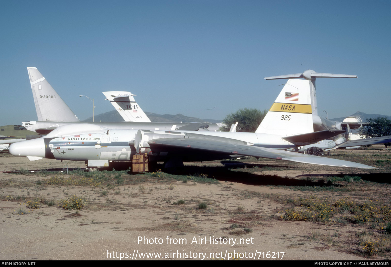 Aircraft Photo of NASA 925 | Martin WB-57F Canberra | NASA - National Aeronautics and Space Administration | AirHistory.net #716217