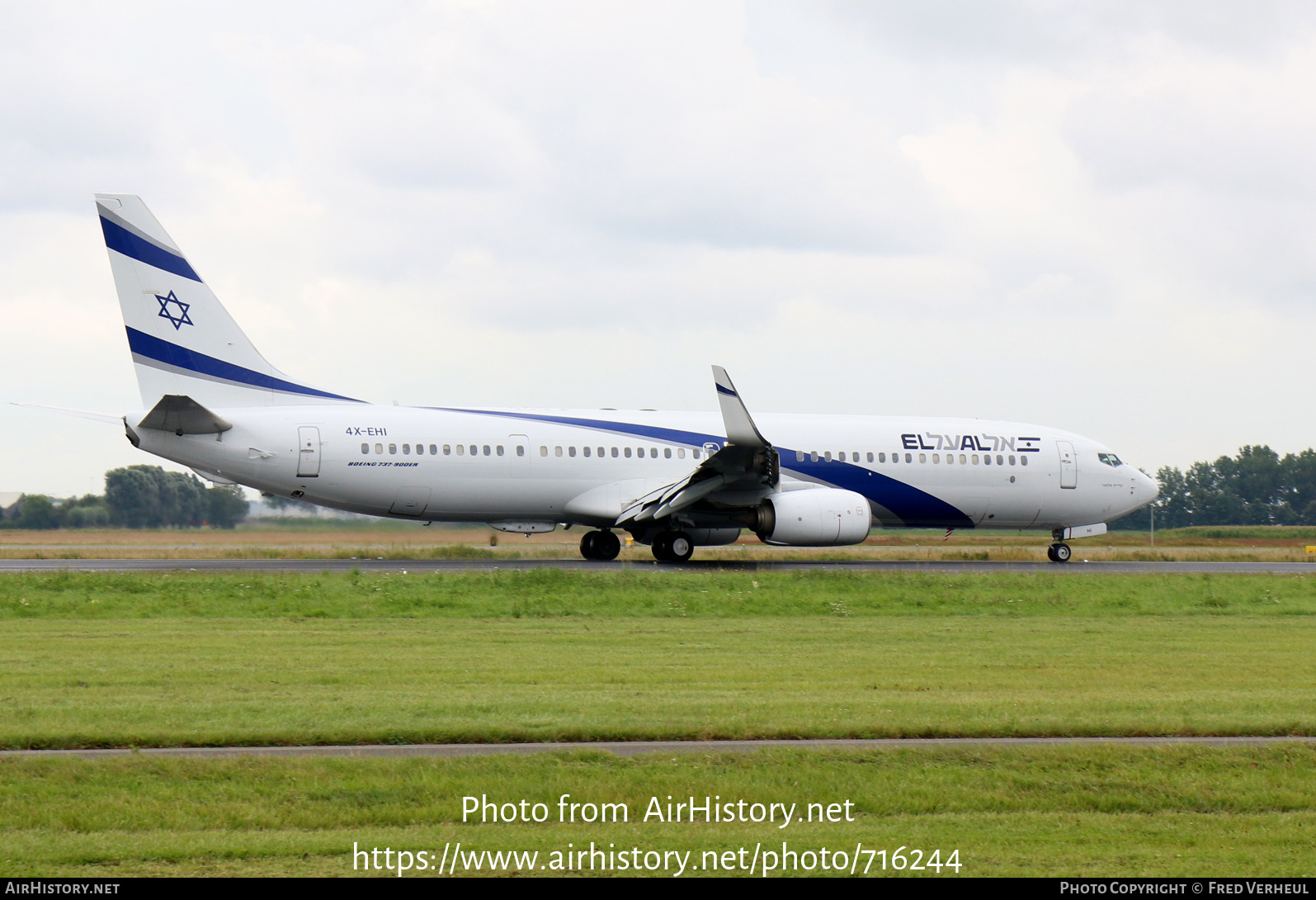 Aircraft Photo of 4X-EHI | Boeing 737-958/ER | El Al Israel Airlines | AirHistory.net #716244