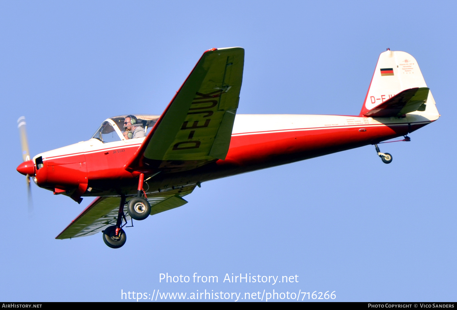 Aircraft Photo of D-EJUK | Klemm Kl 107B | AirHistory.net #716266