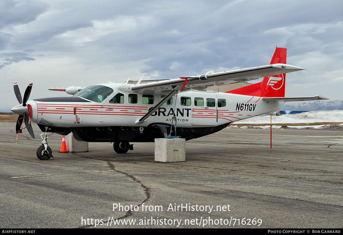 Aircraft Photo of N611GV | Cessna 208B Grand Caravan EX | Grant Aviation | AirHistory.net #716269