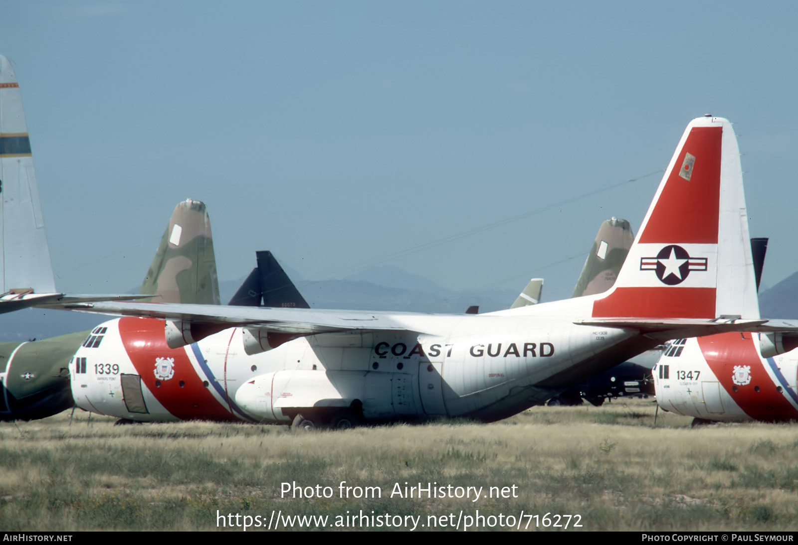 Aircraft Photo of 1339 | Lockheed HC-130B Hercules (L-282) | USA - Coast Guard | AirHistory.net #716272