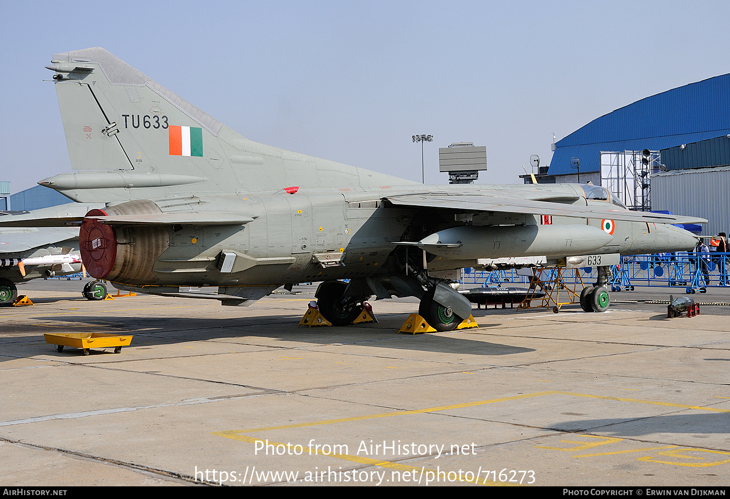 Aircraft Photo of TU633 | MiG-27MU | India - Air Force | AirHistory.net #716273