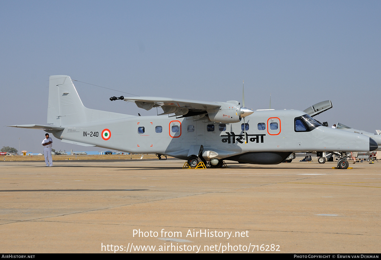 Aircraft Photo of IN240 | Dornier 228-201 | India - Navy | AirHistory.net #716282