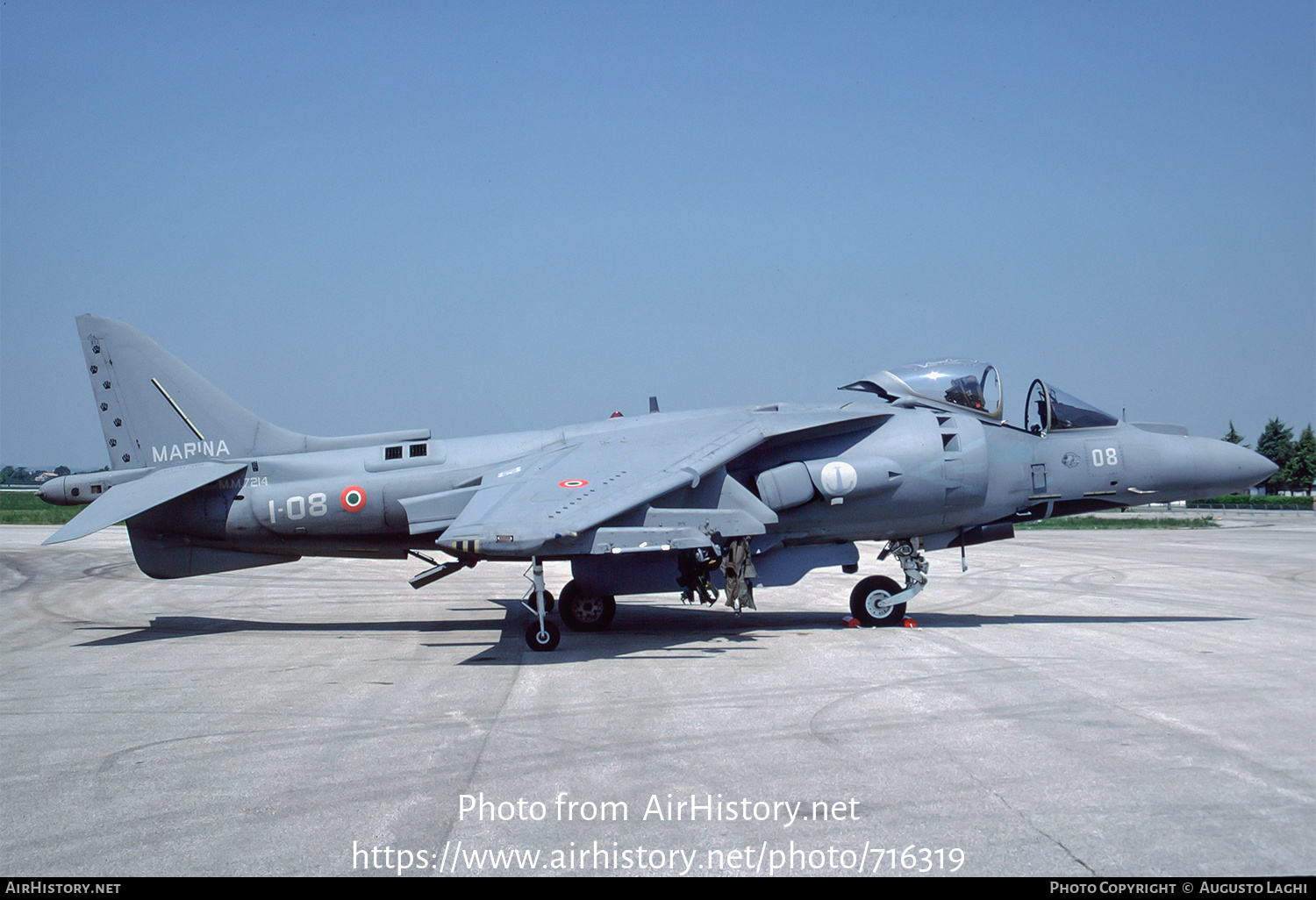 Aircraft Photo of MM7214 | McDonnell Douglas AV-8B Harrier II+ | Italy - Navy | AirHistory.net #716319