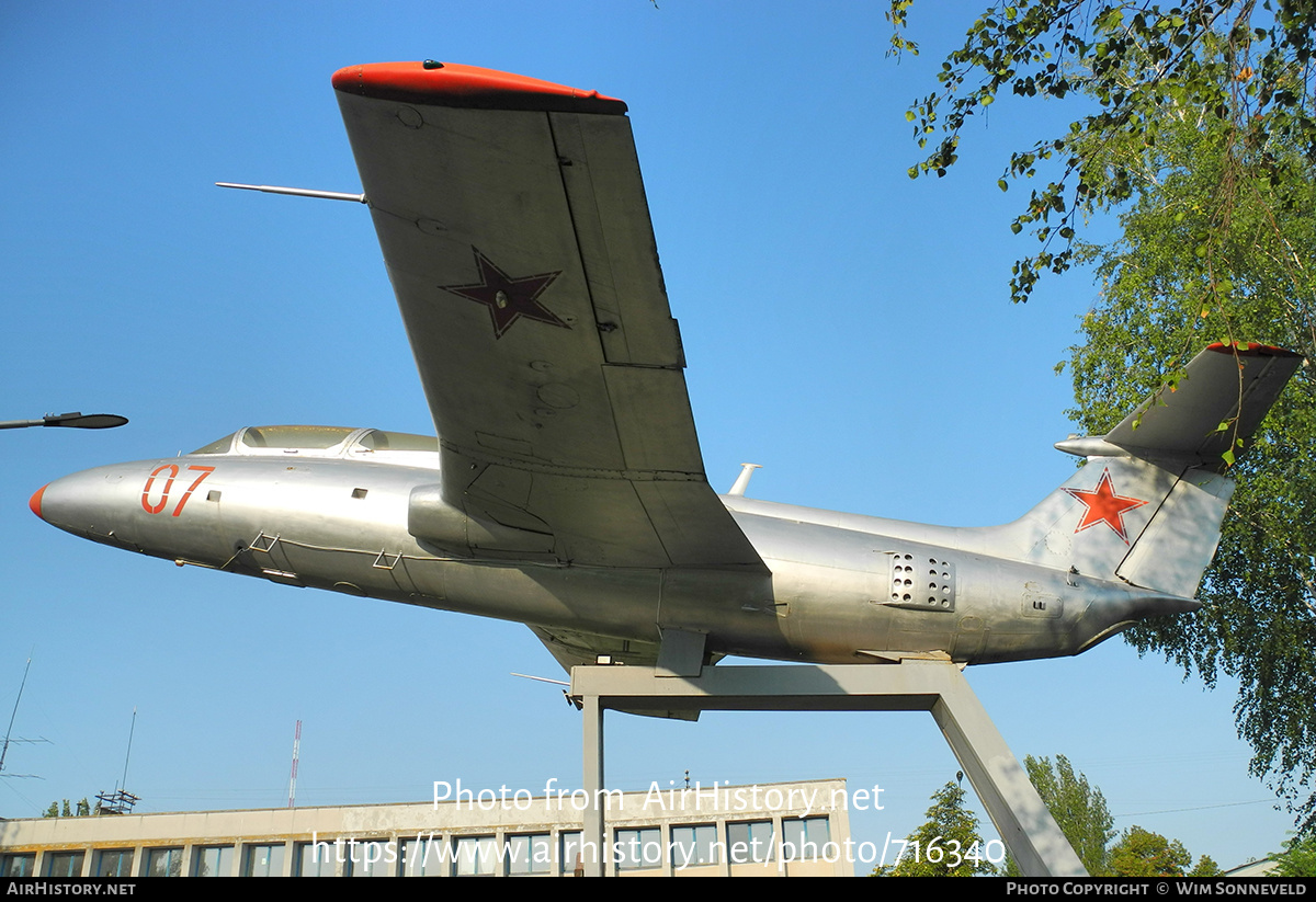 Aircraft Photo of 07 red | Aero L-29 Delfin | Soviet Union - Air Force | AirHistory.net #716340