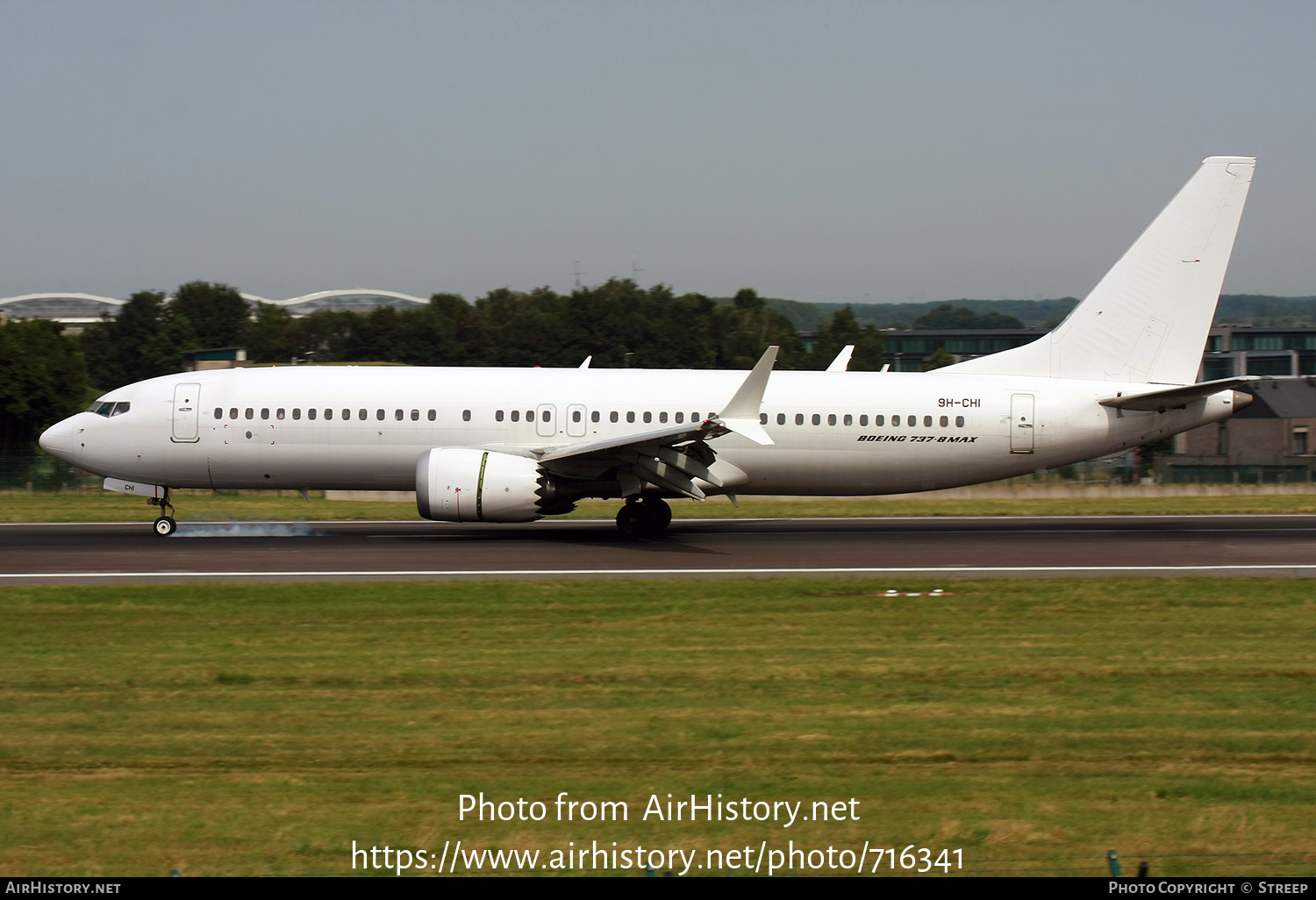 Aircraft Photo of 9H-CHI | Boeing 737-8 Max 8 | AirHistory.net #716341