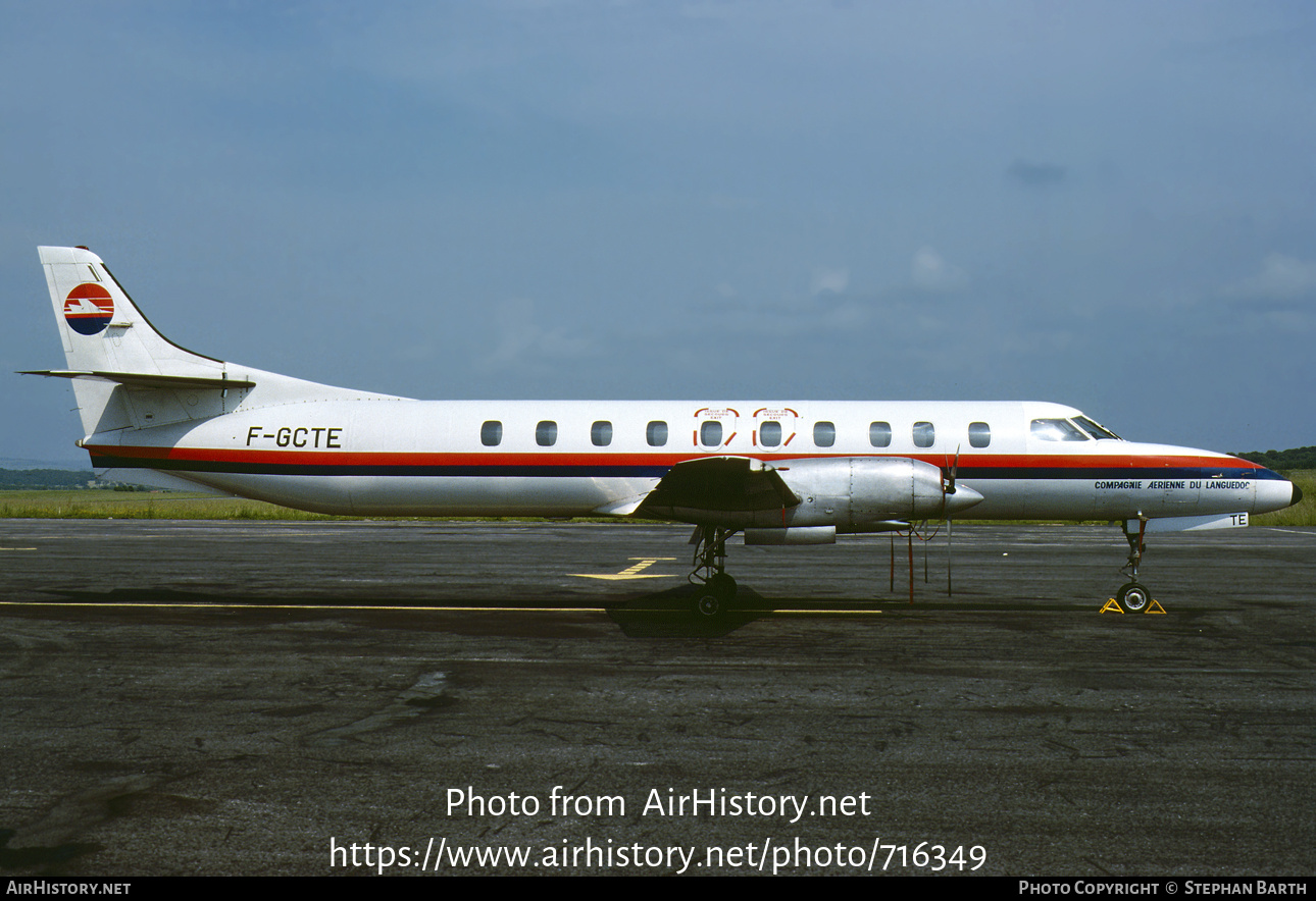 Aircraft Photo of F-GCTE | Fairchild Swearingen SA-226TC Metro II | Compagnie Aérienne du Languedoc | AirHistory.net #716349