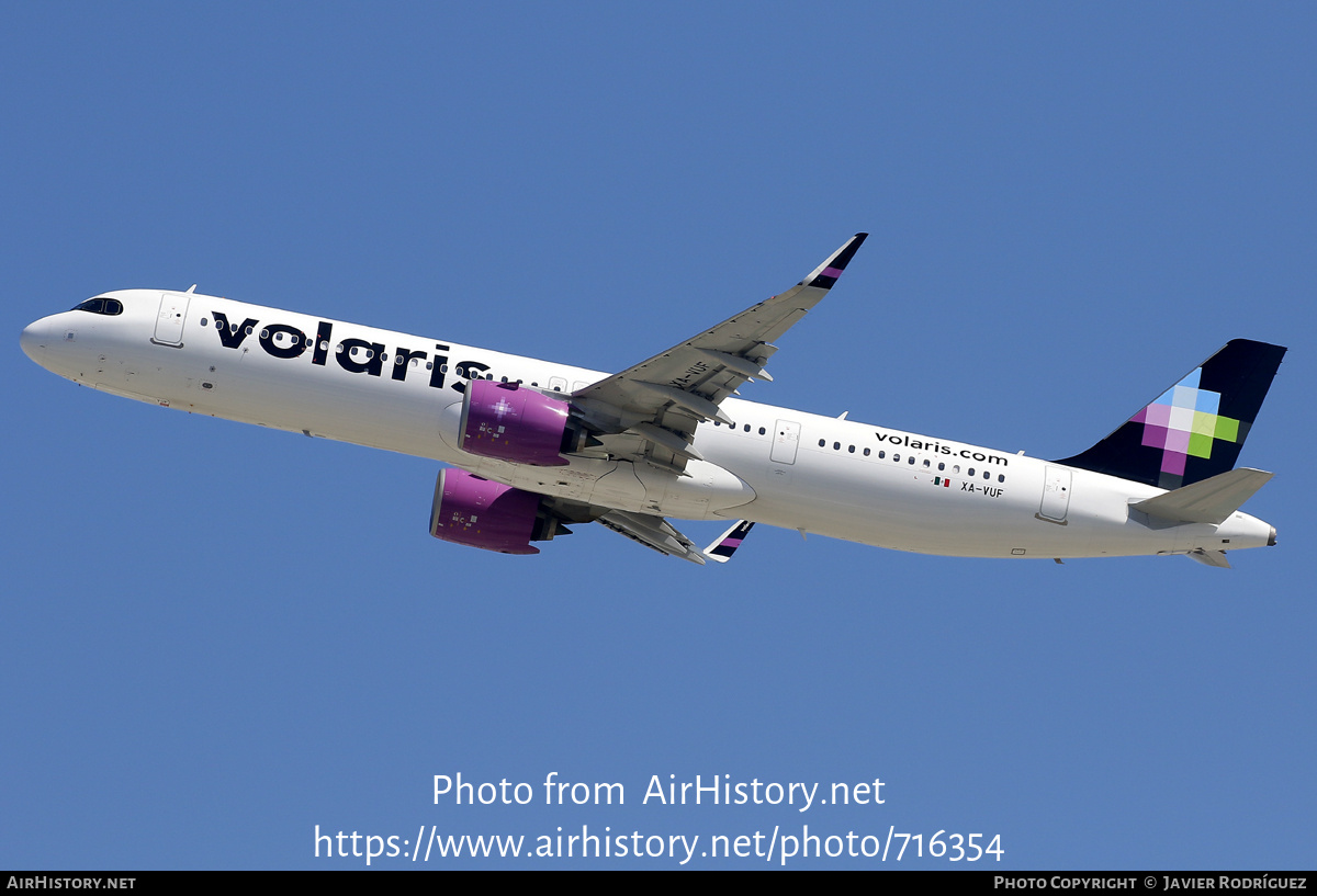 Aircraft Photo of XA-VUF | Airbus A320-271NX | Volaris | AirHistory.net #716354