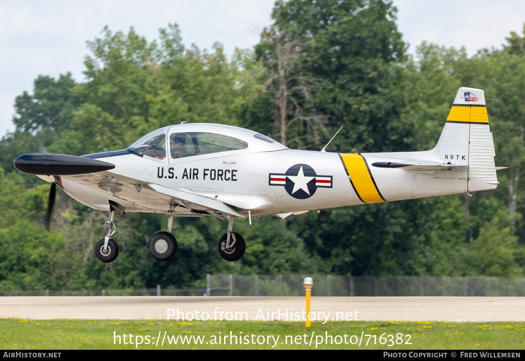 Aircraft Photo of N9TK | North American L-17A Navion (NA-154) | USA - Air Force | AirHistory.net #716382