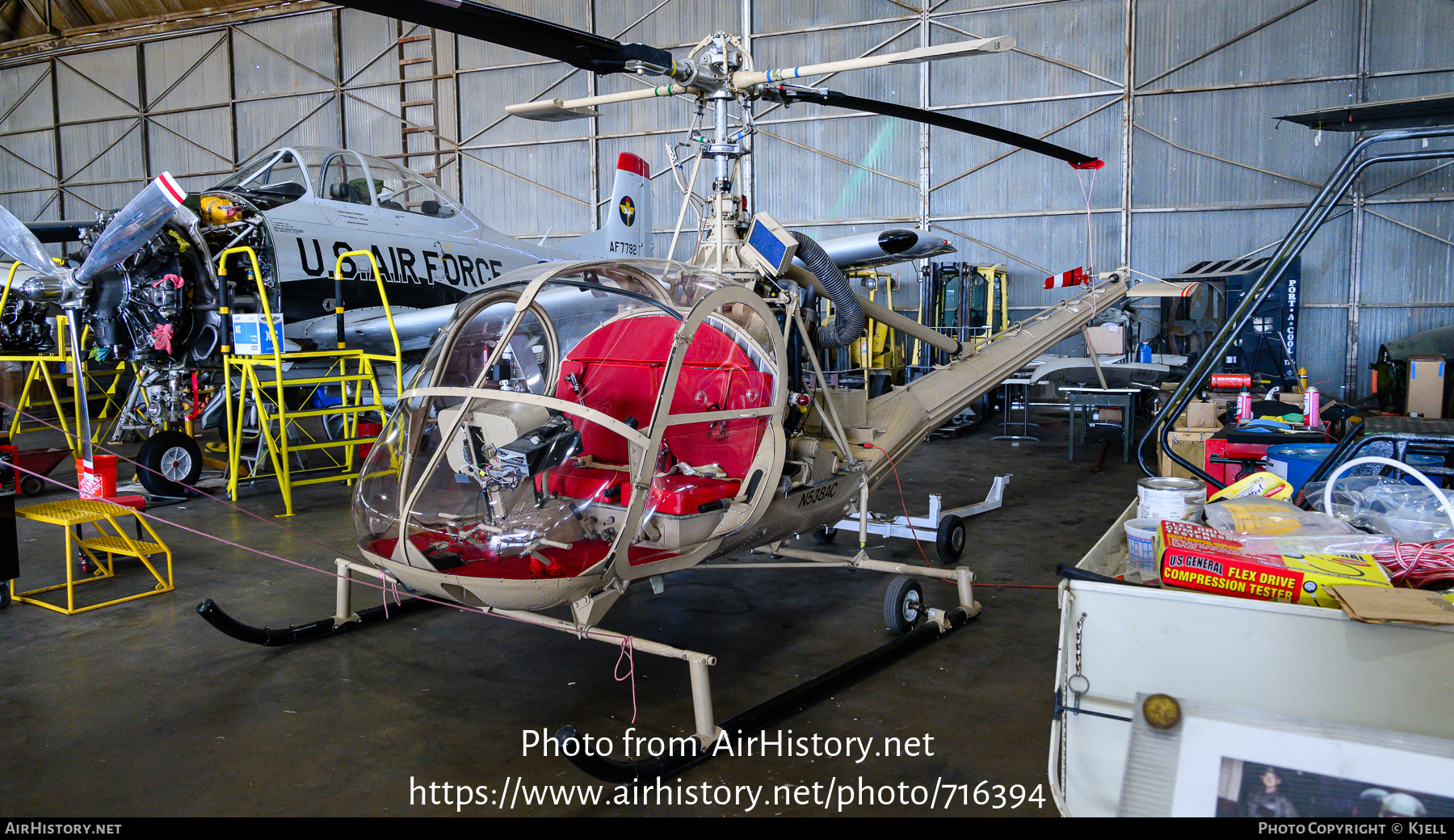 Aircraft Photo of N538AC | Hiller UH-12B | AirHistory.net #716394