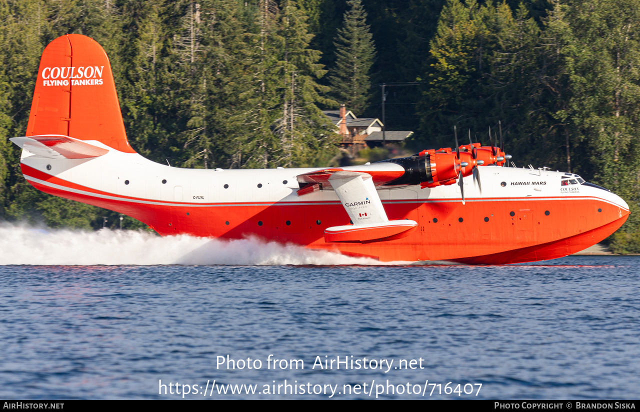 Aircraft Photo of C-FLYL | Martin JRM-3/AT Mars | Coulson Flying Tankers | AirHistory.net #716407